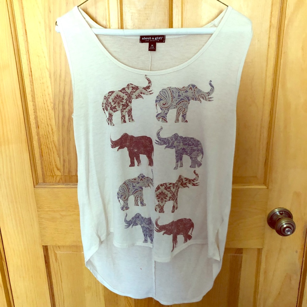 Elephant tank top